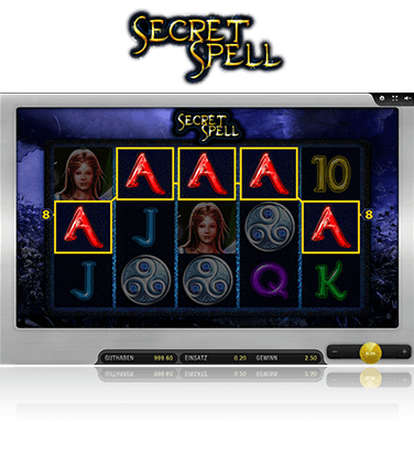 Microgaming Secret Spell Spiel